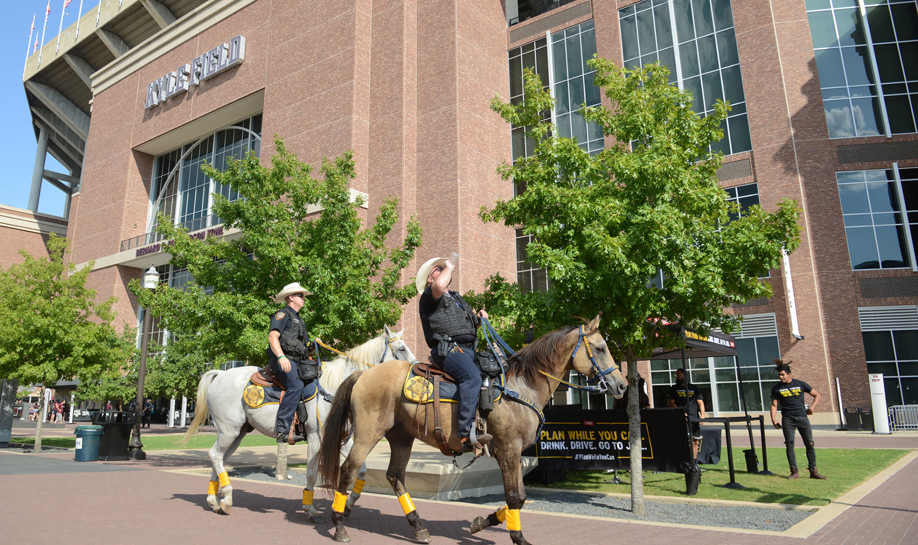 Texas A&M vs. Texas State football tailgates